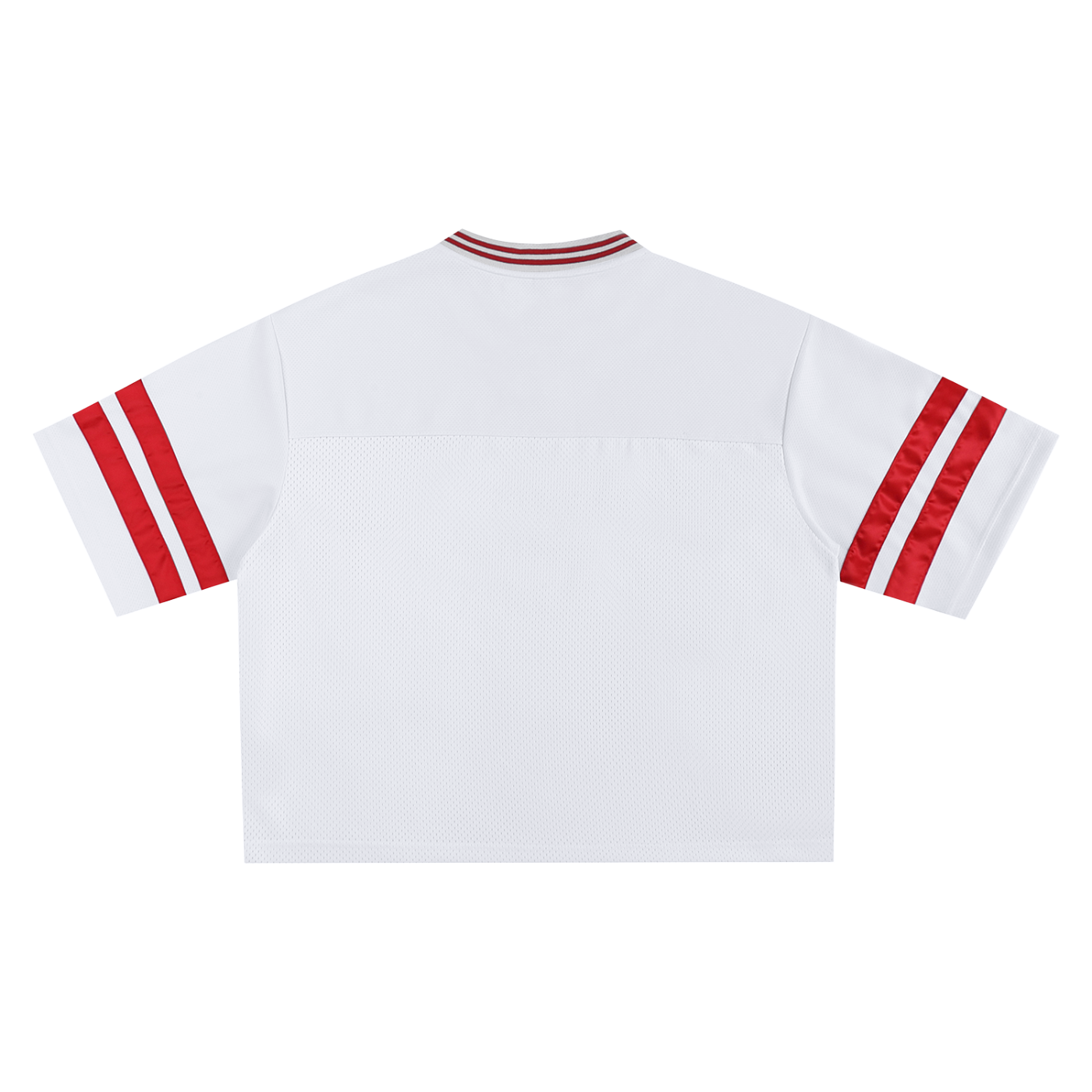Taped Mesh Boxy T-Shirt