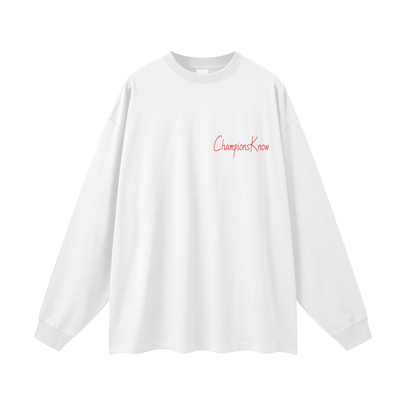 Oversized Unisex Long Sleeve T-Shirt