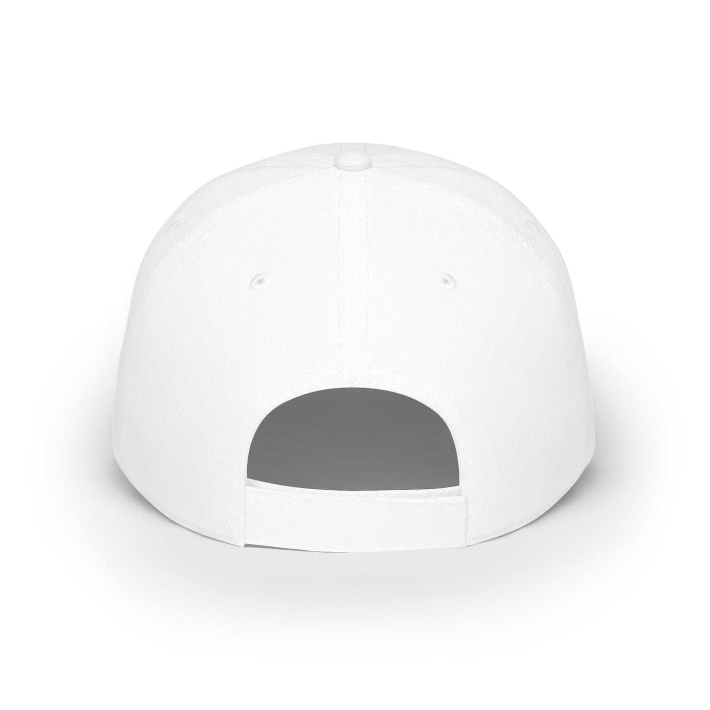 Defense Is Half of Basketball Low Profile Baseball Cap — Basketball Coach & Fan Hat